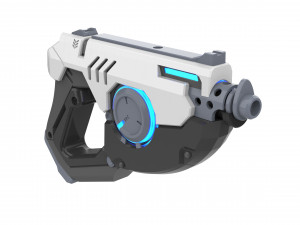 Tracer Blaster Original Skin - Overwatch - Printable - STL files 3Dプリントモデル