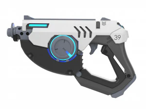 Tracer Blaster Original Skin - Overwatch - Printable - STL files 3D Print Model