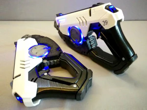 Tracer Blaster Original Skin - Overwatch - Printable - STL files 3D Print Model