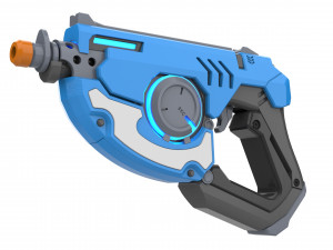 Tracer Blaster Punk Skin - Overwatch - Printable - STL files 3D Print Model
