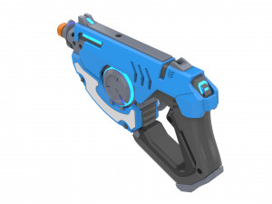 Tracer Blaster Punk Skin - Overwatch - Printable - STL files 3D Print Model
