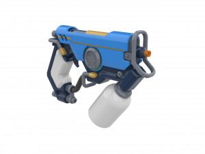 Tracer Graffiti Skin Blaster - Overwatch - Printable - STL files 3D Принт Модель