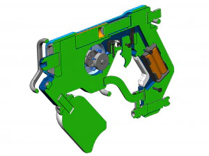 Tracer Graffiti Skin Blaster - Overwatch - Printable - STL files 3D Print Model