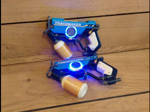 Tracer Graffiti Skin Blaster - Overwatch - Printable - STL files 3D Print Model
