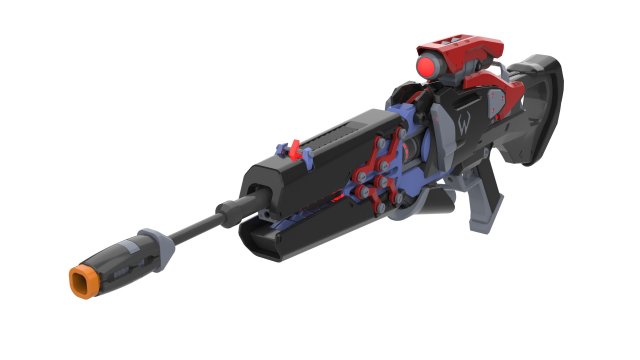 Widowmaker Noire Skin - Overwatch - Printable - STL files 3Dプリントモデル .c4d .max .obj .3ds .fbx .stl .blend 