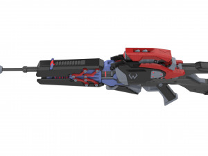 Widowmaker Noire Skin - Overwatch - Printable - STL files 3Dプリントモデル