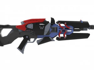 Widowmaker Noire Skin - Overwatch - Stampabile - File STL Modello di stampa 3D