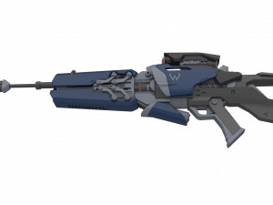 Widowmaker Original Skin - Overwatch - Printable - STL files 3D-Druckmodell
