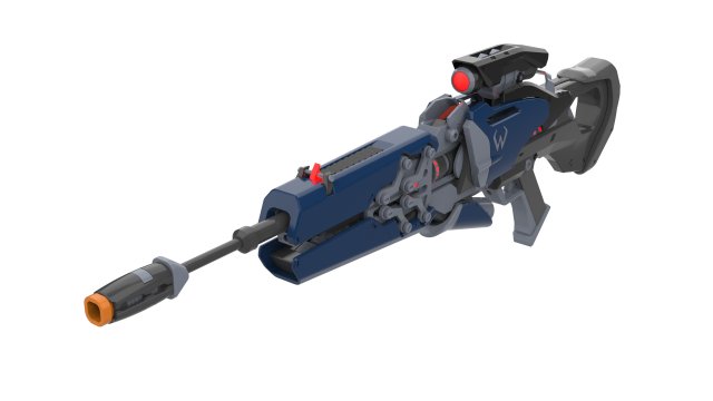 Widowmaker Original Skin - Overwatch - Printable - STL files 3D-Druckmodell .c4d .max .obj .3ds .fbx .stl .blend 