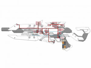 Widowmaker Talon - Overwatch - Stampabile - File STL Modello di stampa 3D