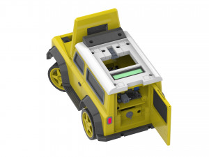 Jeep - Housing for RC Car - Printable - STL files 3D-Druckmodell