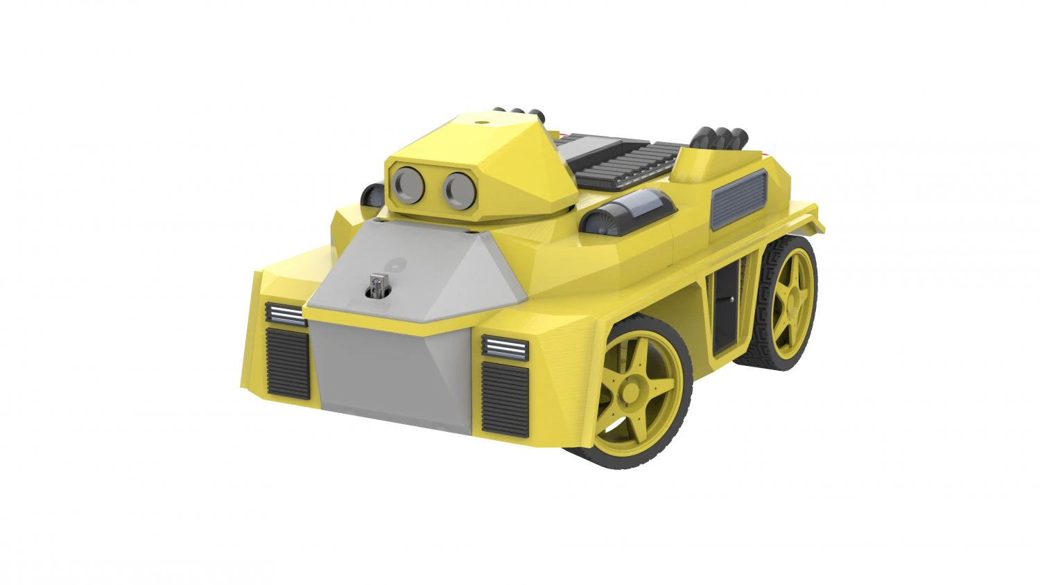 Pathfinder - Housing for RC Car - Printable - STL files 3D Print Model .c4d .max .obj .3ds .fbx .stl .blend 