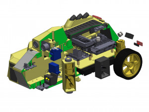 Pathfinder - Housing for RC Car - Printable - STL files 3D Print Model