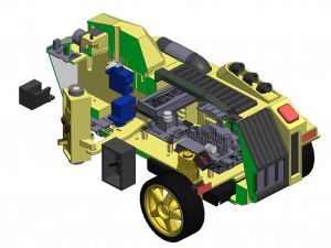Pathfinder - Housing for RC Car - Printable - STL files 3D Print Model