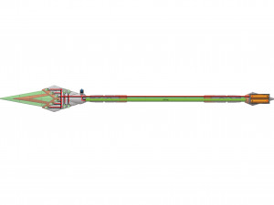Orisa Spear - Overwatch - Printable - STL files 3D 프린트 모델