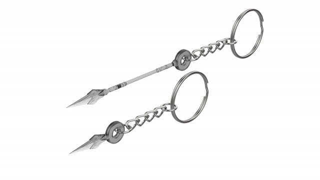 Keychain - Orisa Spear - Overwatch - Printable - STL files Modelo de Impressão 3D .c4d .max .obj .3ds .fbx .stl .blend 