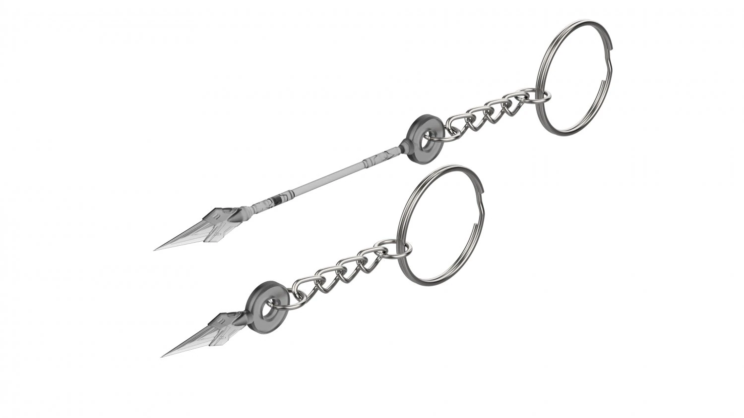Portachiavi - Orisa Spear - Overwatch - Stampabile - File STL Modello di stampa 3D .c4d .max .obj .3ds .fbx .stl .blend