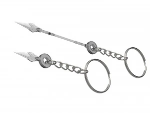 Portachiavi - Orisa Spear - Overwatch - Stampabile - File STL Modello di stampa 3D