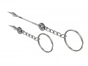 Portachiavi - Orisa Spear - Overwatch - Stampabile - File STL Modello di stampa 3D