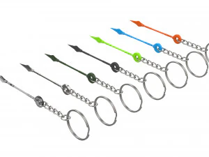 Portachiavi - Orisa Spear - Overwatch - Stampabile - File STL Modello di stampa 3D