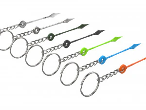 Portachiavi - Orisa Spear - Overwatch - Stampabile - File STL Modello di stampa 3D