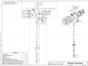 Reinhardt Rocket Hammer - Overwatch - Printable - STL files 3D 프린트 모델