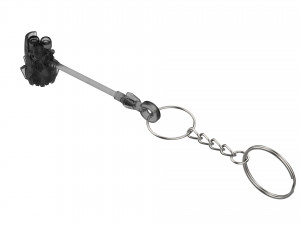 Keychain - Reinhardt Rocket Hammer - Overwatch - Printable - STL files 3D-printmodel