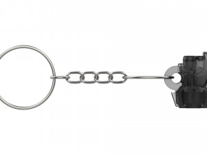 Keychain - Reinhardt Rocket Hammer - Overwatch - Printable - STL files 3D-printmodel