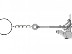 Keychain - Junker Queen Axe - Overwatch - Printable - STL files 3D Baskı Modeli