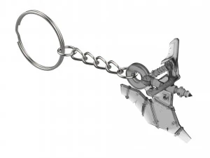 Keychain - Junker Queen Axe - Overwatch - Printable - STL files 3D Print Model