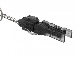 Keychain - Winston Tesla Cannon - Overwatch - Printable - STL 3D Print Model