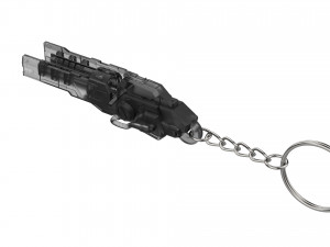 Keychain - Winston Tesla Cannon - Overwatch - Printable - STL 3D Print Model