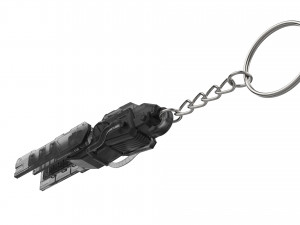Keychain - Winston Tesla Cannon - Overwatch - Printable - STL 3D Print Model