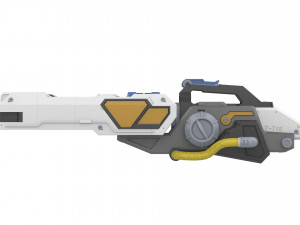 Winston Tesla Cannon - Overwatch - Printable - STL files - Personal Use Modello di stampa 3D