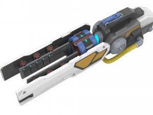 Winston Tesla Cannon - Overwatch - Printable - STL files - Personal Use Modello di stampa 3D
