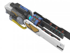 Winston Tesla Cannon - Overwatch - Printable - STL files - Personal Use Modello di stampa 3D