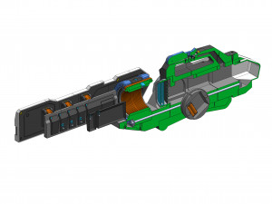 Winston Tesla Cannon - Overwatch - Printable - STL files - Personal Use Modello di stampa 3D