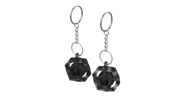 Keychain - Sigmas Hypersphere - Overwatch - Printable - STL files 3D 프린트 모델 .c4d .max .obj .3ds .fbx .stl .blend 