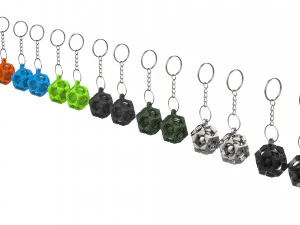 Chaveiro - Sigmas Hypersphere - Overwatch - Imprim&iacute;vel - Arquivos STL Modelo de Impressão 3D