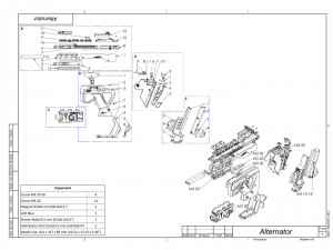 Alternator - APEX - Printable - STL OBJ CAD bundle - Commercial Use 3D Baskı Modeli