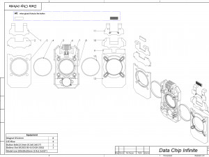 Data Chip - Halo Infinite - Printable - STL files - Personal Use 3D Принт Модель