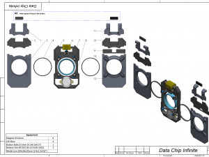 Data Chip - Halo Infinite - Printable - STL files - Personal Use 3D Принт Модель