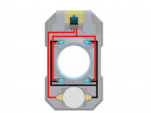 Data Chip - Halo Infinite - Printable - STL files - Personal Use 3D Принт Модель