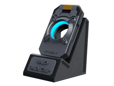 Data Chip - Halo Infinite - Printable - STL files - Personal Use 3D Print Model