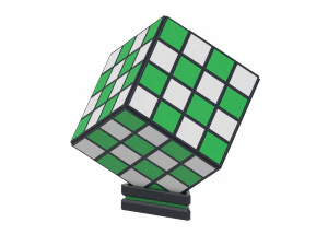 Cube Chess Board - Printable - STL files - Type 2 3D Print Model