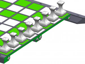 Cube Chess Board - Printable - STL files - Type 2 3D Print Model