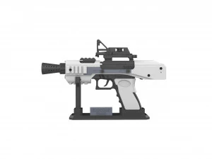 SE-44C Blaster - Star Wars - Printable - STL OBJ CAD bundle - Commercial Use 3D Print Model