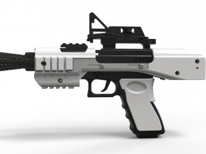 SE-44C Blaster - Star Wars - Printable - STL OBJ CAD bundle - Commercial Use Model Cetak 3D