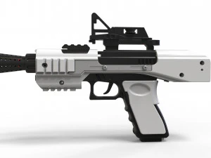 SE-44C Blaster - Star Wars - Printable - STL OBJ CAD bundle - Commercial Use 3D Print Model