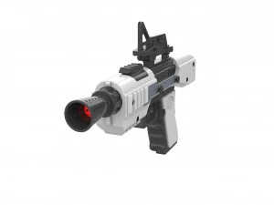 SE-44C Blaster - Star Wars - Printable - STL OBJ CAD bundle - Commercial Use 3D Print Model